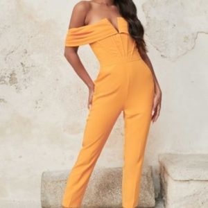 Lavish Alice orange jumpsuit Size 6 US